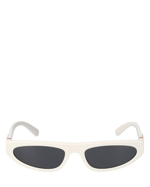 Miu Miu Cat-eye Mask Acetate Sunglasses