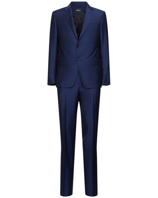 Z Zegna Wool Mohair Tailored Suit