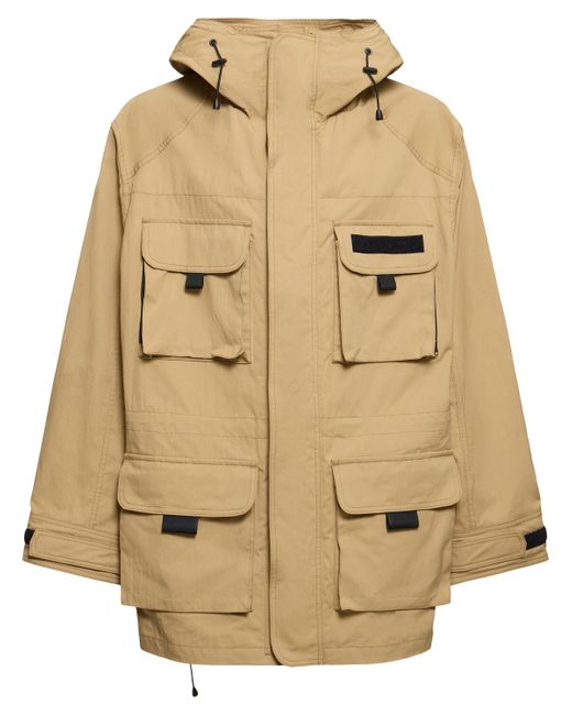 Junya Watanabe Cotton Nylon Hooded Jacket