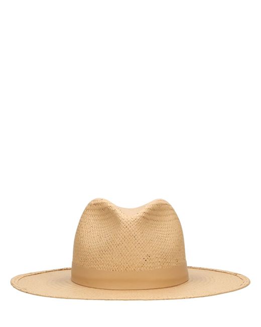 Janessa Leone Simone Packable Fedora Hat