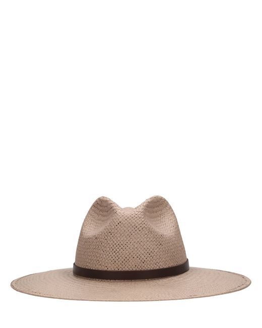 Janessa Leone Judith Packable Fedora Hat