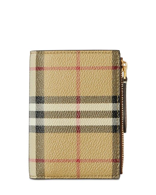 Burberry Small Check Bifold Wallet
