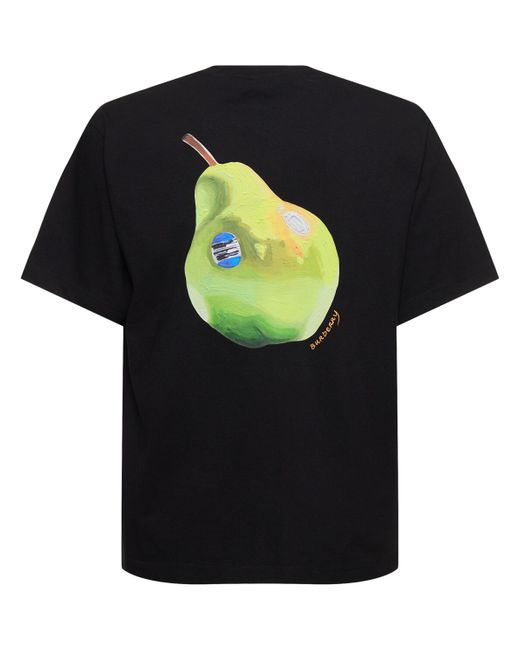 Burberry Fruit Printed Cotton T-shirt