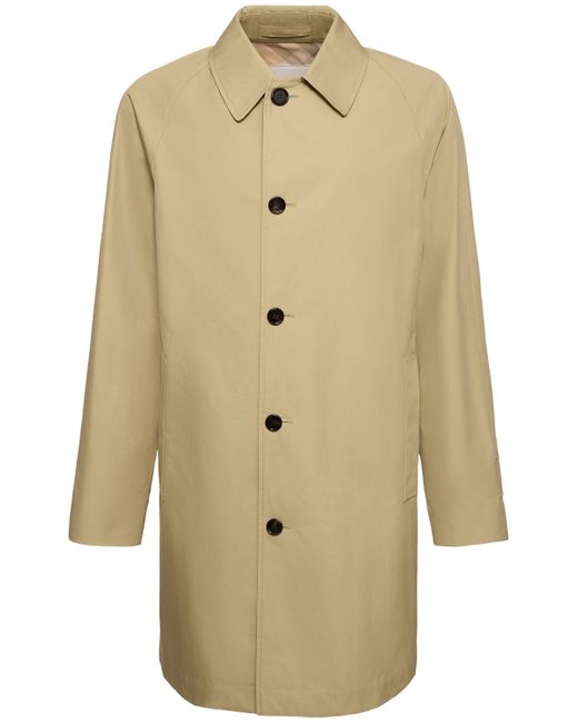 Burberry Long Cotton Raincoat