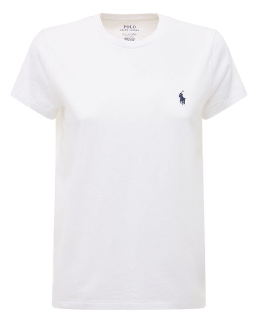 Polo Ralph Lauren Logo Cotton Jersey T-shirt