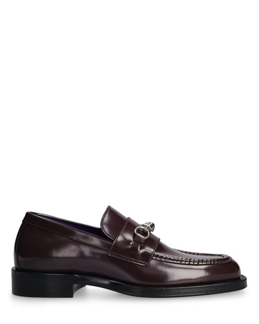 Burberry Mf Barbed Leather Loafers