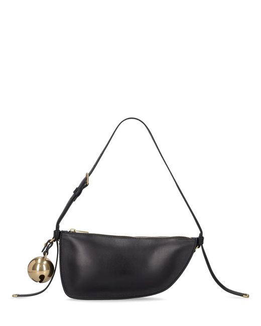 Burberry Mini Shield Leather Top Handle Bag