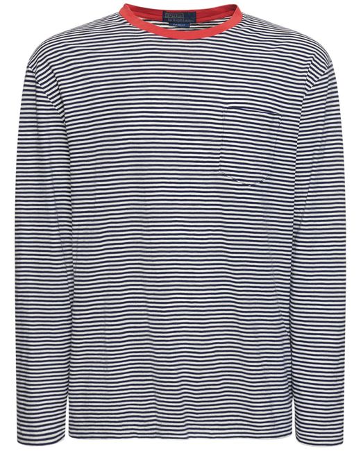 Polo Ralph Lauren Striped Cotton Long Sleeve T-shirt