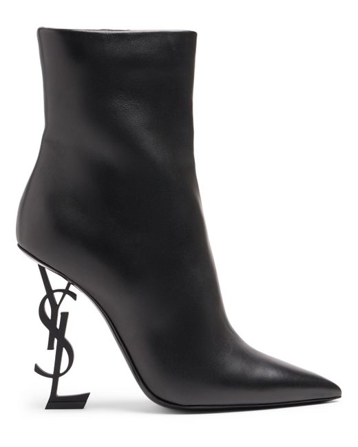 Saint Laurent 110mm Opyum Leather Boots