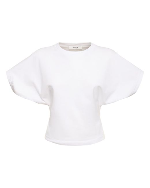 Agolde Britt Cotton Jersey T-shirt