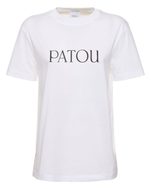 Patou Logo Jersey Short Sleeve T/shirt