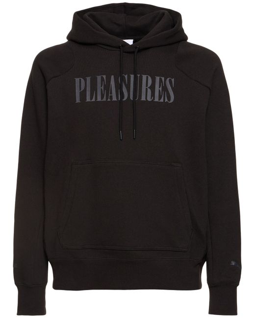 Puma Pleasures Logo Hooded Sweatshirt
