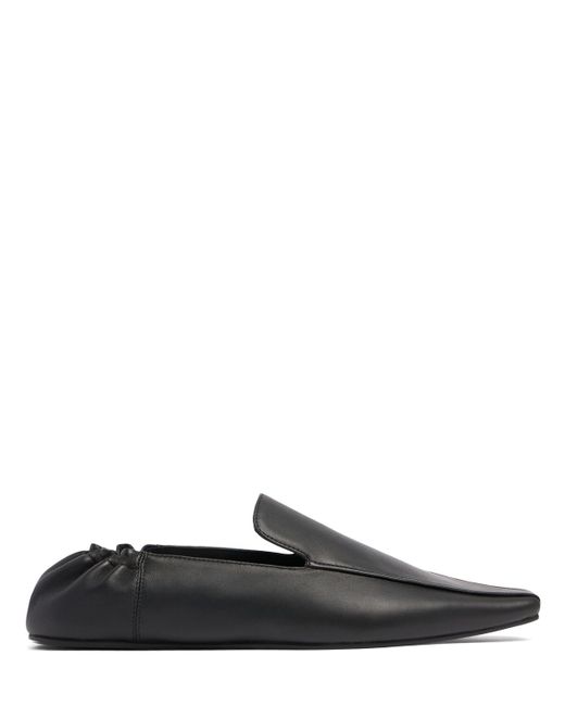 St.Agni 5mm Flat Leather Loafers