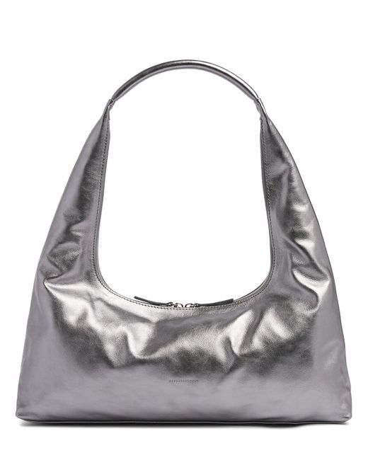 Marge Sherwood Large Hobo Plain Leather Shoulder Bag