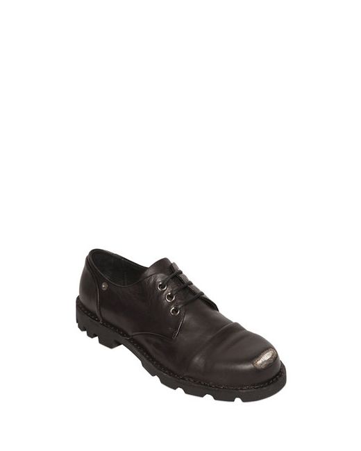 Diesel STEEL TOE SMOOTH LEATHER DERBY SHOES