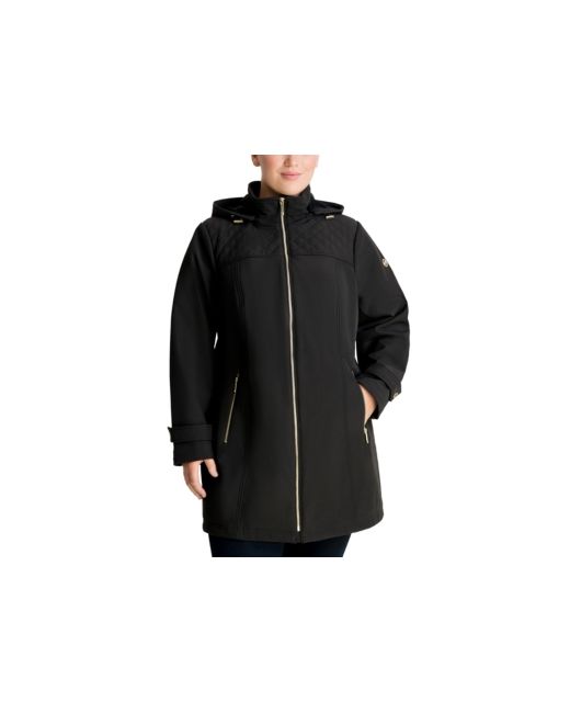 Michael Kors Michael Plus Hooded Raincoat Created for Macys