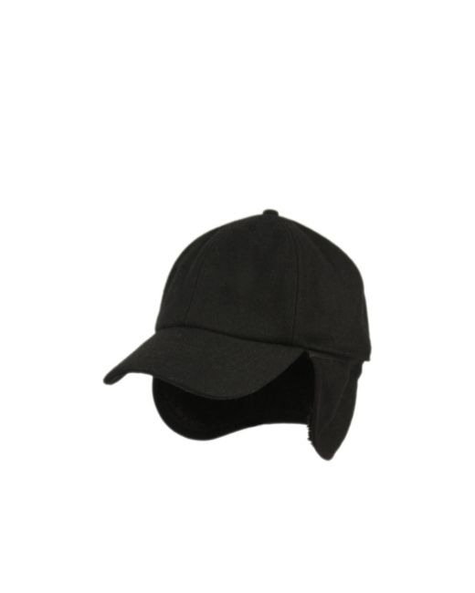 Epoch Hats Company Wool Blend Earflap Cap with Sherpa Lining