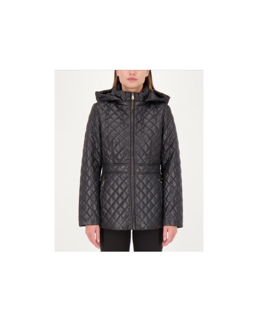 Kate Spade New York Hooded Quilted Coat Created for Macys