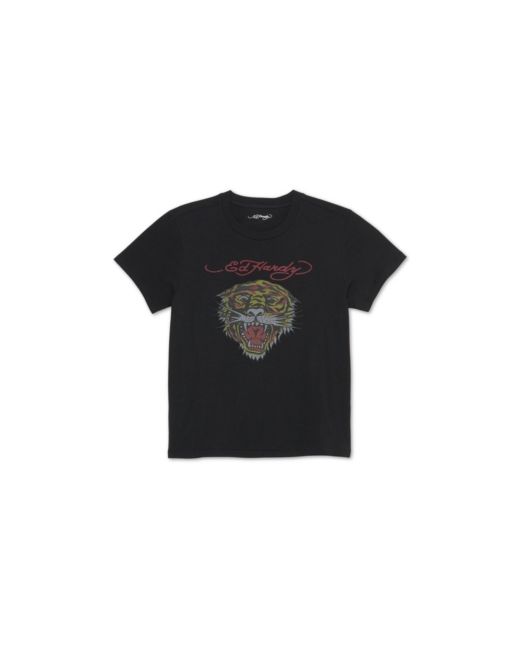 Ed Hardy Tiger-Graphic T-Shirt