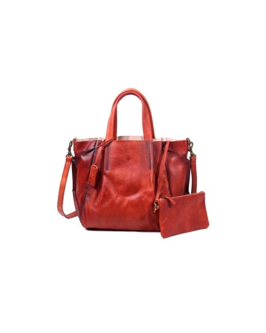 Old Trend Sprout Land Leather Tote Bag
