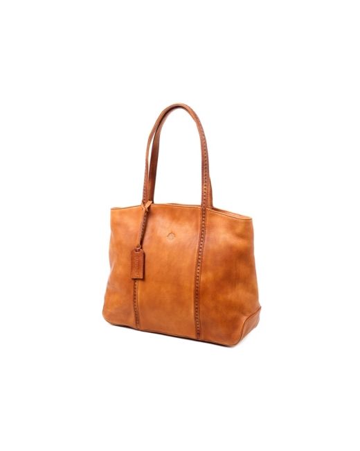 Old Trend Dancing Leather Tote Bag