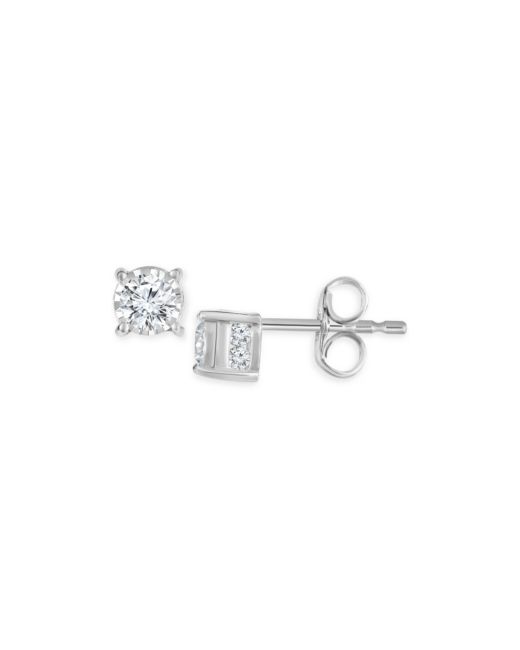 Trumiracle Diamond Stud Earrings 1/2 ct. t.w. in 14k Yellow or Rose Gold