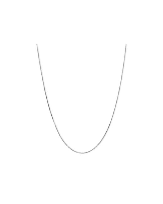Macy's 14k Necklace 18 Plain Box Chain 1/2mm
