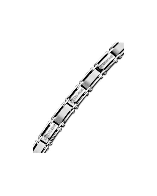 Macy's Diamond Bracelet in Stainless Steel 1/2 ct. t.w.