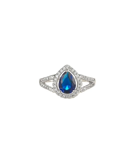A & m Sapphire Pear Shaped Ring