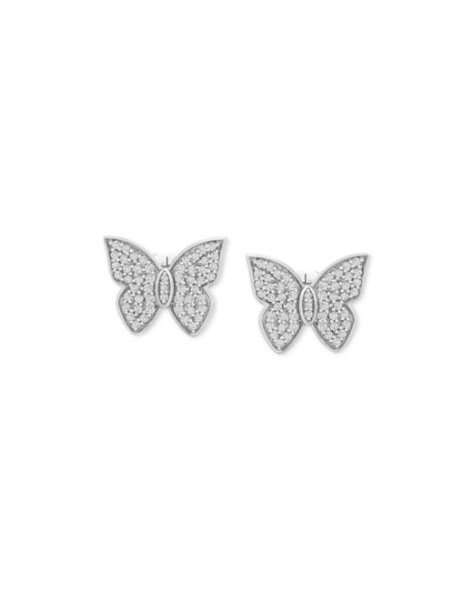Wrapped In Love Diamond Butterfly Stud Earrings 1/2 ct. t.w. in 14k Created for Macys