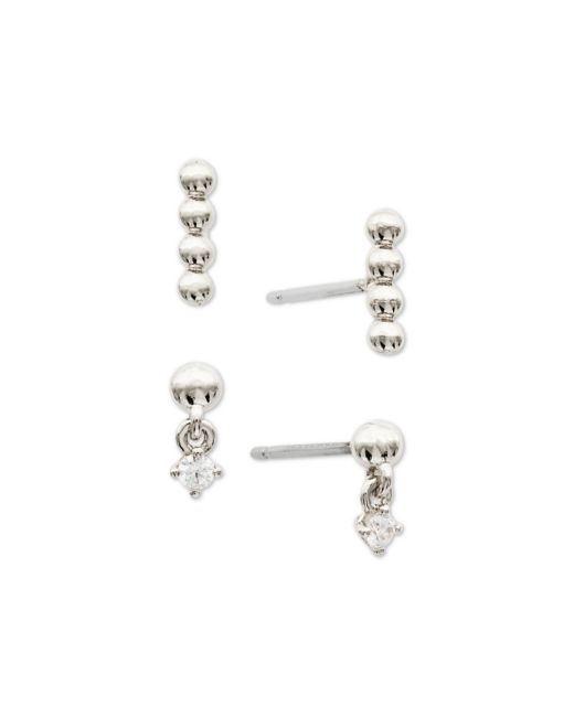 Ava Nadri 2-Pc. Set Cubic Zirconia Bead Earrings