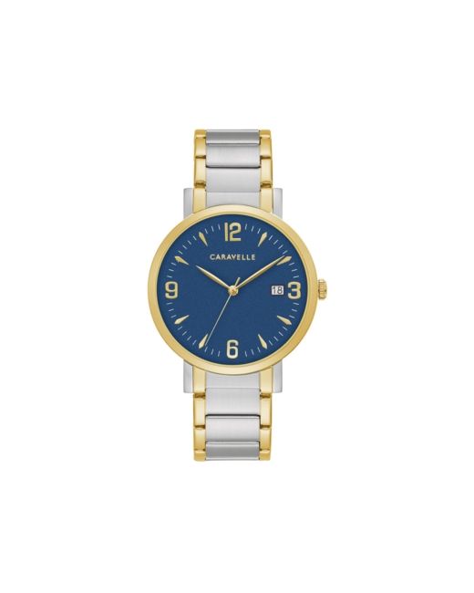 Caravelle NY Two-Tone Stainless Steel Bracelet Watch 39mm