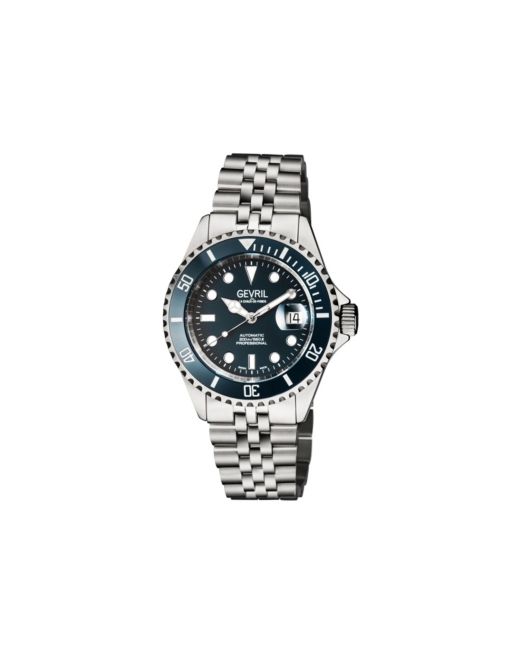Gevril Wall Street Swiss Automatic Bracelet Watch 43mm