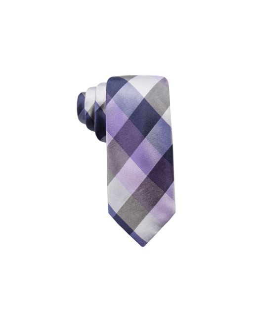 Ryan Seacrest Distinction Weho Check Slim Tie Created for Macys