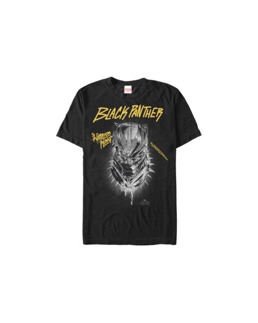 Marvel Panther Warrior King and Protector Short Sleeve T-Shirt