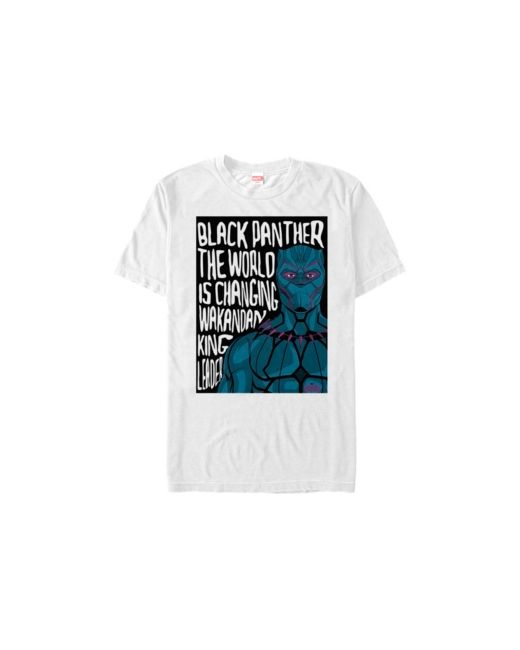 Marvel Black Panther The World Is Changing Short Sleeve T-Shirt