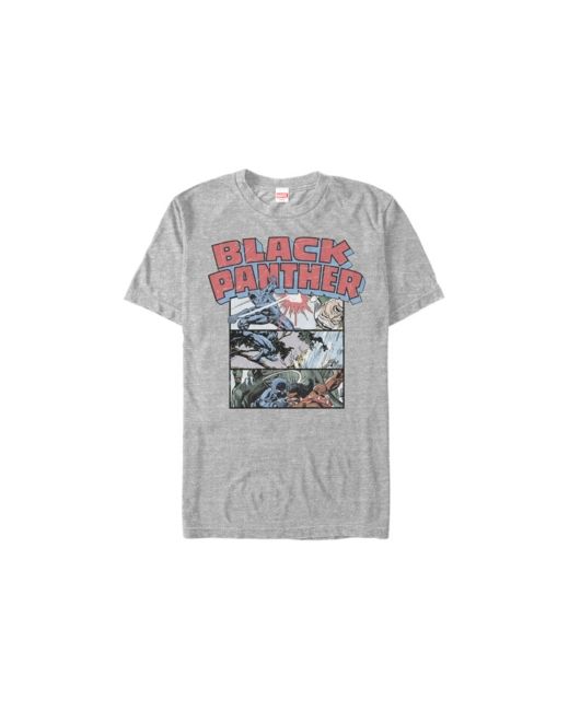Marvel Panther Collage Short Sleeve T-Shirt