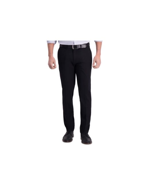 Haggar Iron Free Premium Khaki Slim-Fit Flat-Front Pant