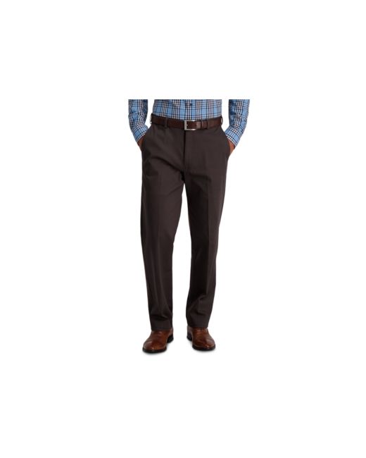 Haggar Iron Free Premium Classic-Fit Flat-Front Pant