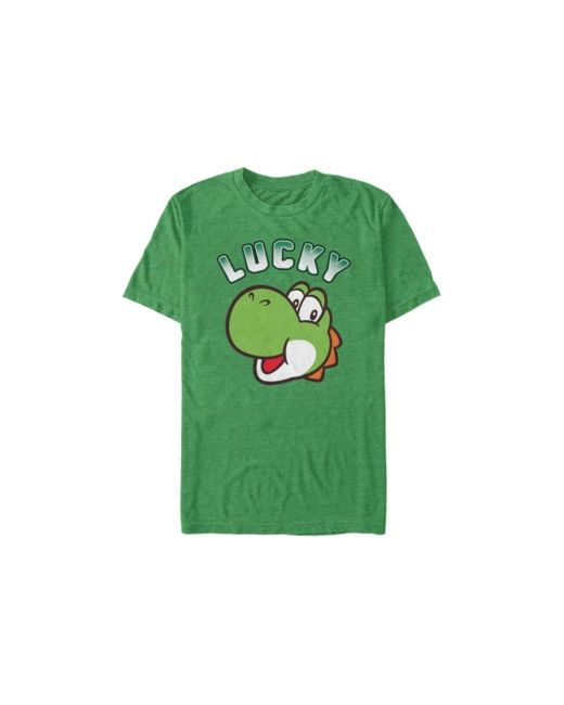 Nintendo Super Mario Lucky Yoshi Short Sleeve T-Shirt