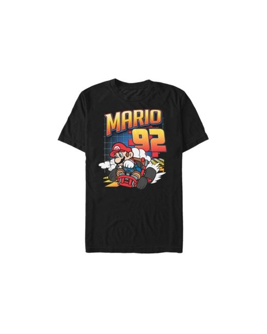 Nintendo Mario Kart Racer Number 92 Short Sleeve T-Shirt