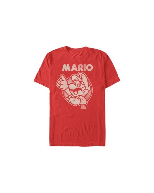 Nintendo Super Mario Pointing Short Sleeve T-Shirt