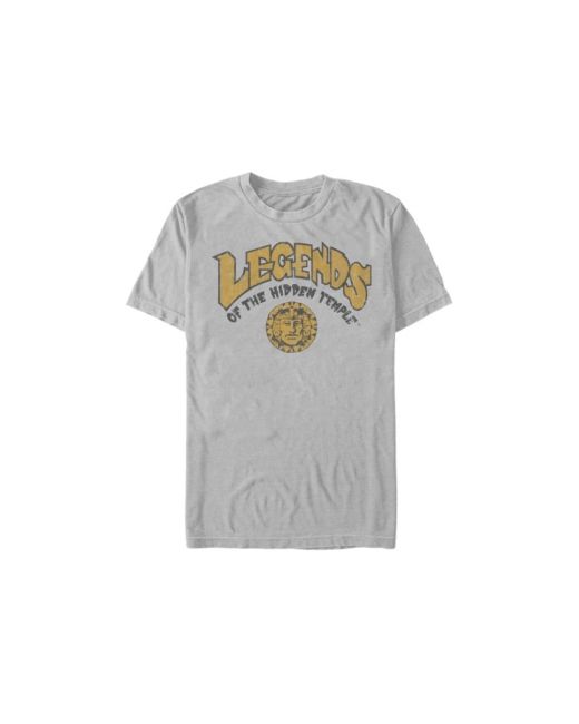 Fifth Sun Nickelodeon Legends of the Hidden Temple Retro Logo Short Sleeve T-Shirt