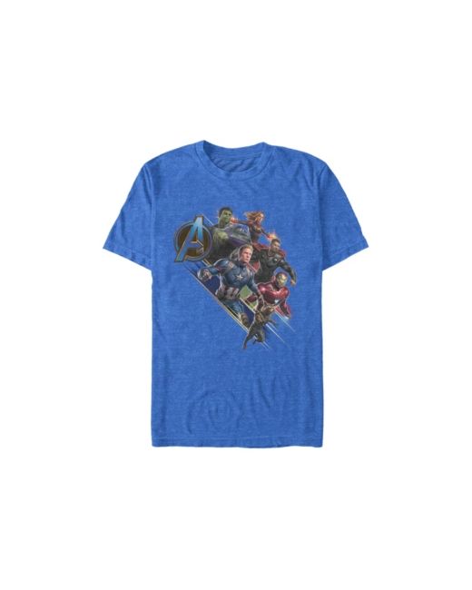 Marvel Avengers Endgame Hero Angle Short Sleeve T-shirt