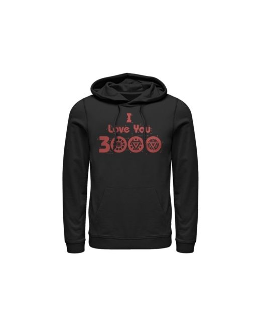 Marvel Avengers Endgame I Love You 3000 Circuits Pullover Hoodie