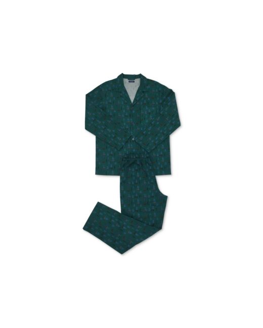 Club Room Cotton Flannel Pajama Set Created for Macys