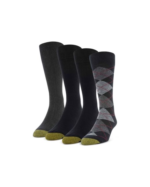 Goldtoe 4-Pack Argyle Special Socks