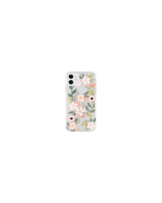 Rifle Paper Co Clear Wildflowers iPhone 11 Phone Case