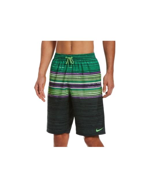 Nike Swim Oxidized Stripe Breaker Volley Shorts