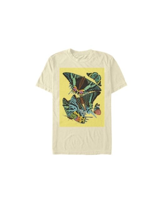Fifth Sun Papillons Squared Short Sleeve Crew T-shirt